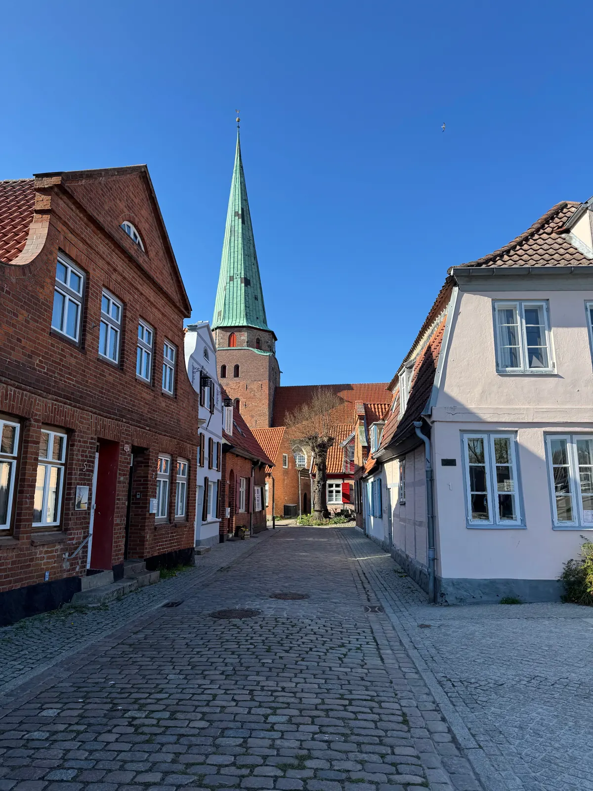 Altstadt an der St.-Lorenz-Kirche