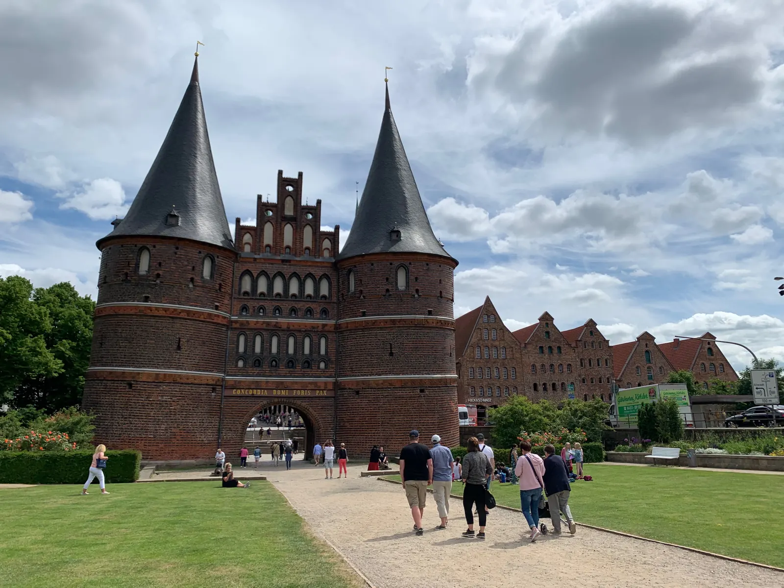 Das Holstentor in Lübeck